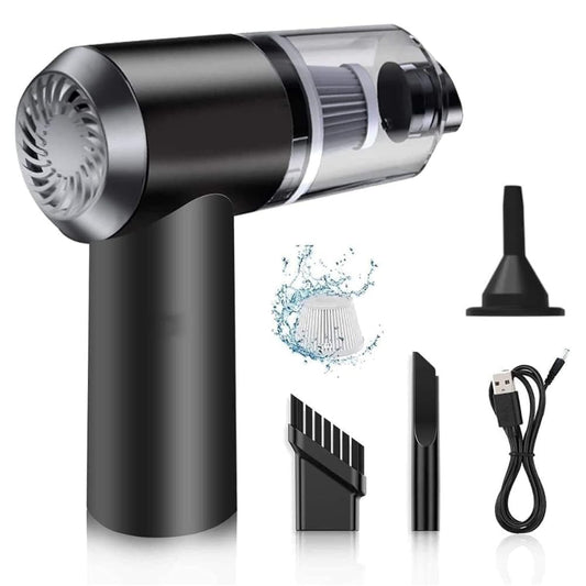 2 in 1 Vacuum Cleaner-Handheld Vacuum Car Cleaner Air Duster Wireless Rechargeable Home